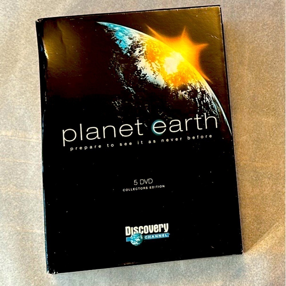 🎉The Discovery Channel Collectors Edition Planet Earth 5 DVD - Never Used